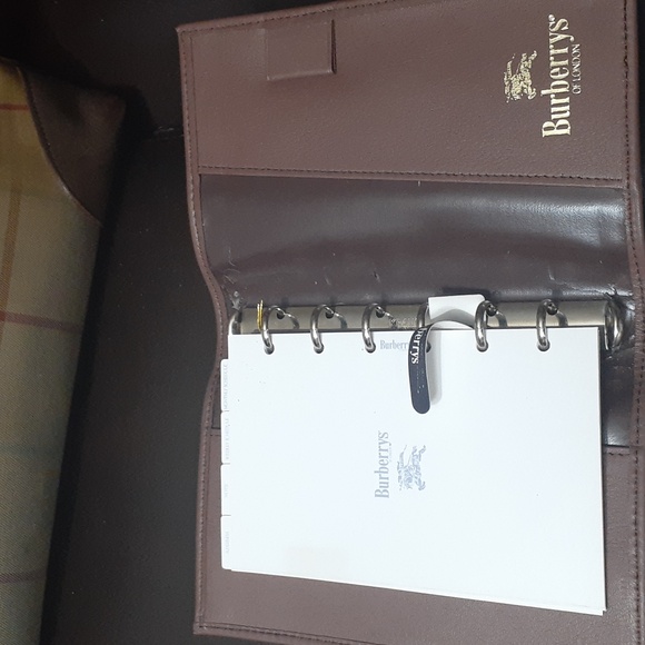 BURBERRY VINTAGE AGENDA AUTHENTIC BURBERRYS - Picture 4 of 9